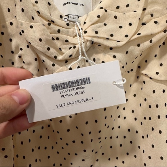 Reformation Iryna dress polka dot - Picture 6 of 7